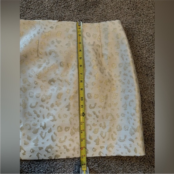 LULUS So Popular Cream and Gold Leopard Print Mini Skirt - Picture 8 of 9